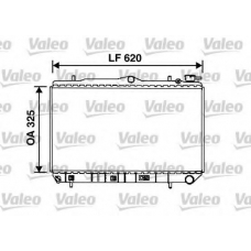 731158 VALEO Радиатор, охлаждение двигателя