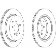 DDF1752-1 FERODO Тормозной диск