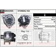 DRA0355 DELCO REMY Генератор