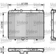 735092 VALEO Радиатор, охлаждение двигателя