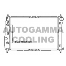 105778 AUTOGAMMA Радиатор, охлаждение двигателя