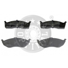 10109 OPTIMAL Комплект тормозных колодок, дисковый тормоз