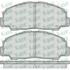 05P1082 LPR Комплект тормозных колодок, дисковый тормоз