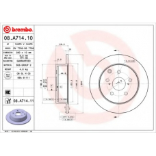 BS 7766 BRECO Тормозной диск