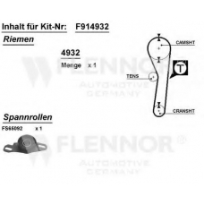 F914511V FLENNOR Комплект ремня грм