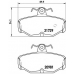 P 24 079 BREMBO Комплект тормозных колодок, дисковый тормоз