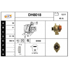 DH8018 SNRA Генератор