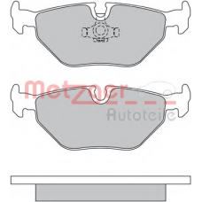 1170371 METZGER Комплект тормозных колодок, дисковый тормоз