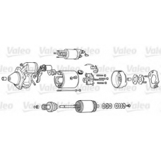 D9E36 VALEO Стартер