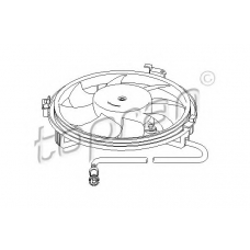 107 722 TOPRAN Вентилятор, охлаждение двигателя