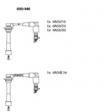 600/446 BREMI Комплект проводов зажигания