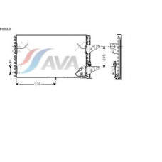 BW5200 AVA Конденсатор, кондиционер