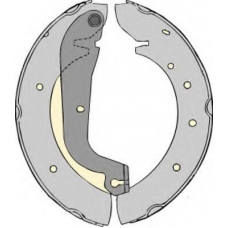 M643 MGA Комплект тормозных колодок