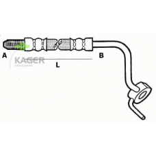 38-1153 KAGER Тормозной шланг