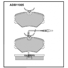 ADB11005 Allied Nippon Тормозные колодки