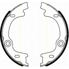 8100 18010 TRISCAN Комплект тормозных колодок; Комплект тормозных кол