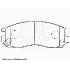 ADC44242 BLUE PRINT Комплект тормозных колодок, дисковый тормоз