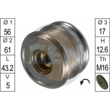 ZN5505 ERA Механизм свободного хода генератора