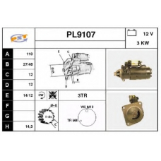 PL9107 SNRA Стартер