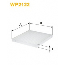 WP2122 WIX Фильтр, воздух во внутренном пространстве