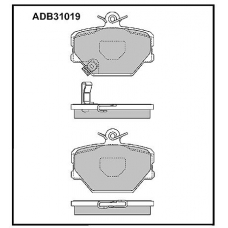 ADB31019 Allied Nippon Тормозные колодки