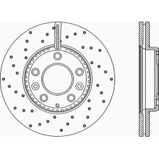 BDRS2135.25 OPEN PARTS Тормозной диск