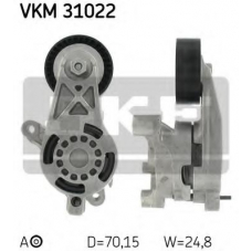 VKM 31022 SKF Натяжной ролик, поликлиновой  ремень