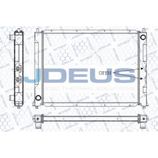 RA0020281 JDEUS Радиатор, охлаждение двигателя