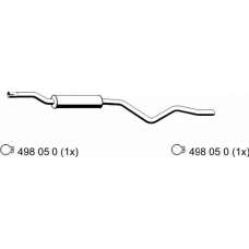 152228 ERNST Предглушитель выхлопных газов