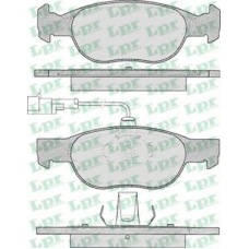 05P424 LPR Комплект тормозных колодок, дисковый тормоз