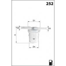 ELE3584 MECAFILTER Топливный фильтр