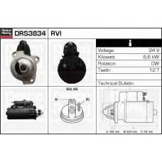 DRS3834 DELCO REMY Стартер