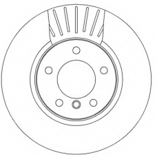 562320BC BENDIX Тормозной диск