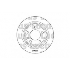 DF1566 TRW Тормозной диск