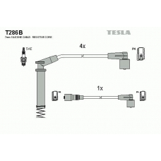 T286B TESLA Комплект проводов зажигания