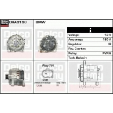 DRA0193 DELCO REMY Генератор