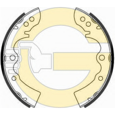 5180429 GIRLING Комплект тормозных колодок
