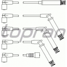 202 520 TOPRAN Комплект проводов зажигания