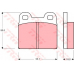 GDB102 TRW Комплект тормозных колодок, дисковый тормоз