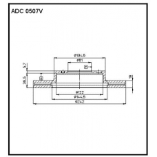 ADC 0507V Allied Nippon Гидравлические цилиндры