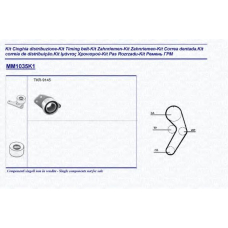 341310351101 MAGNETI MARELLI Комплект ремня грм