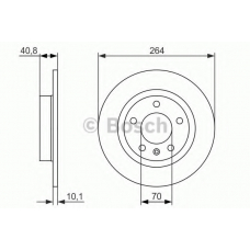 0 986 479 715 BOSCH Тормозной диск