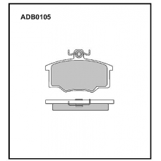 ADB0105 Allied Nippon Тормозные колодки