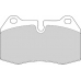 FD6695A NECTO Комплект тормозных колодок, дисковый тормоз