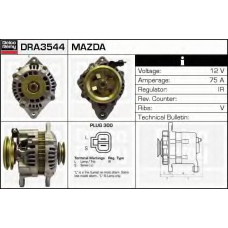 DRA3544 DELCO REMY Генератор