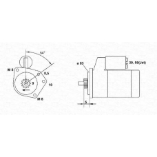 063293039010 MAGNETI MARELLI Стартер