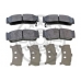 12451 OPTIMAL Комплект тормозных колодок, дисковый тормоз