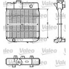 810880 VALEO Радиатор, охлаждение двигателя