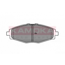 JQ1012674 KAMOKA Комплект тормозных колодок, дисковый тормоз