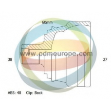 12-211727 ODM-MULTIPARTS Шарнирный комплект, приводной вал